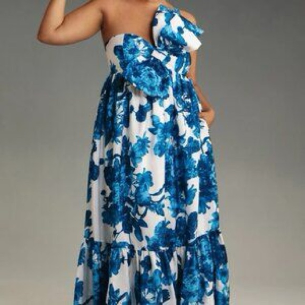 Anthropologie Atsu Sally Bow Dress - M